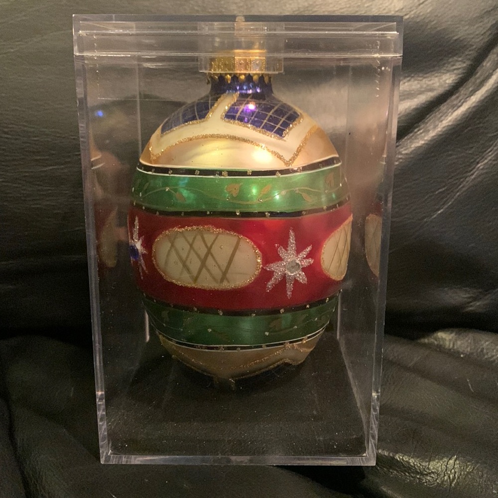 Glass ornament